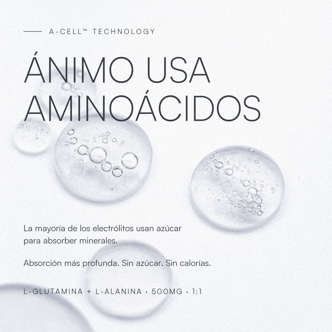 ÁNIMO — A-Cell: aminoácidos para una absorción más profunda, sin azúcar — imagen 5