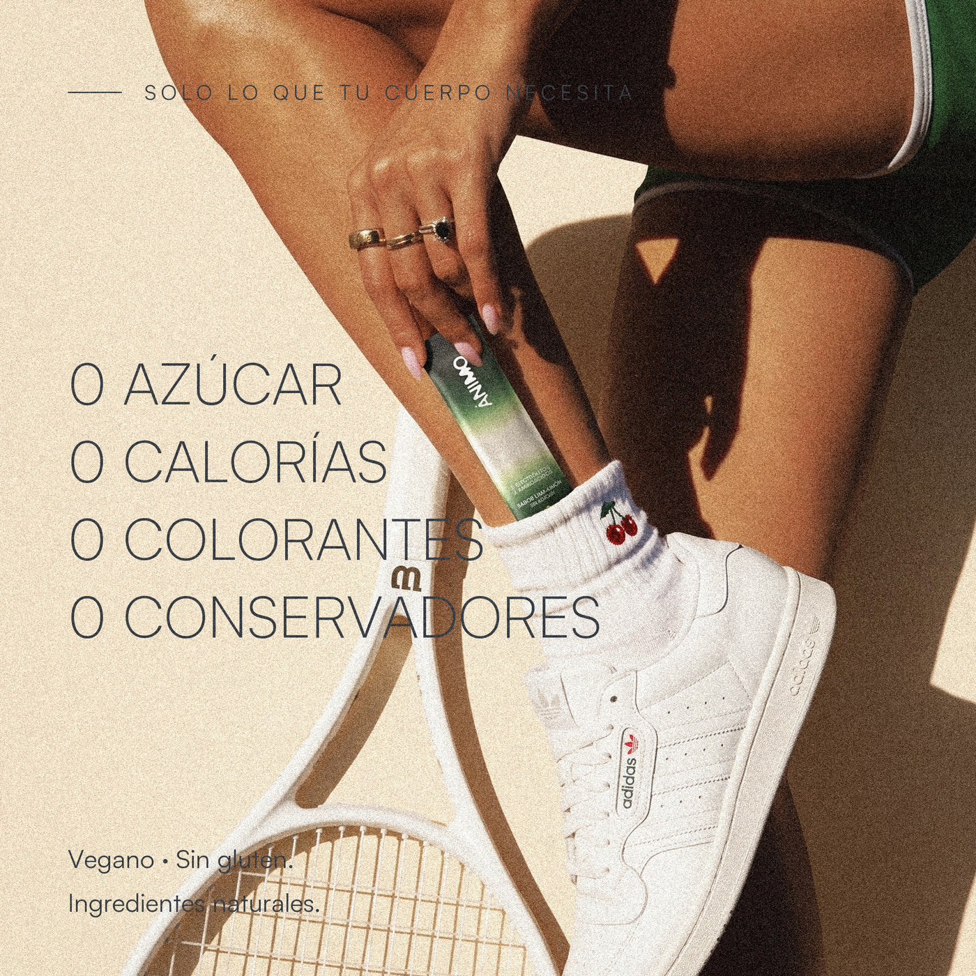 ÁNIMO Lima Limón — 0 azúcar, 0 calorías, 0 colorantes, 0 conservadores — imagen 2
