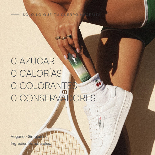 ÁNIMO Lima Limón — 0 azúcar, 0 calorías, 0 colorantes, 0 conservadores